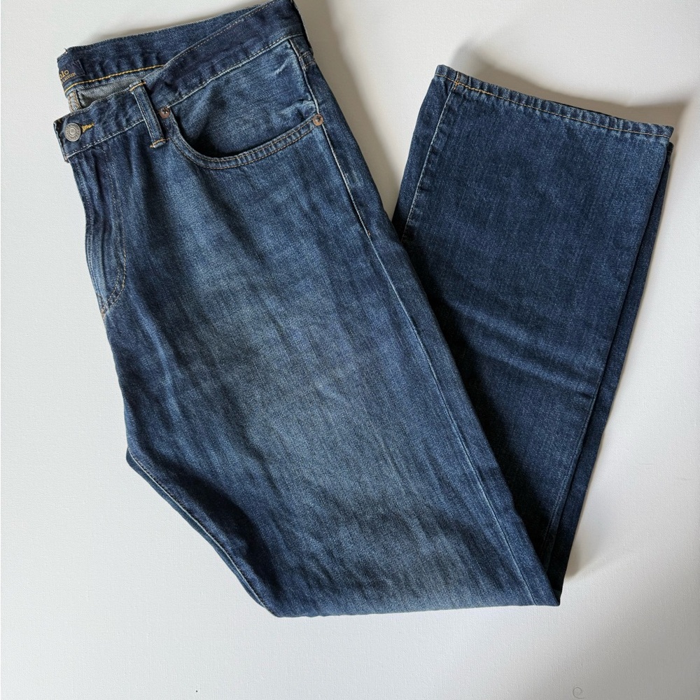 Polo Ralph Lauren Men's Dark Blue Jeans